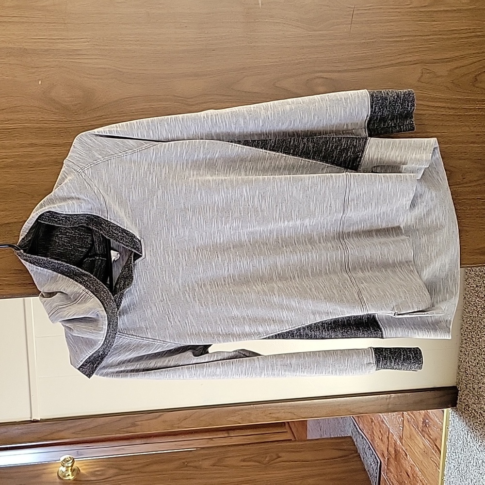 Small grey shirt with hood
